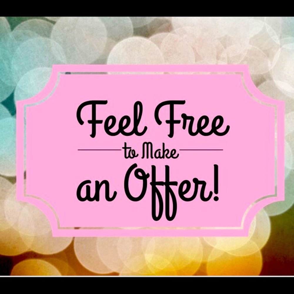 Feel free to make an offer!